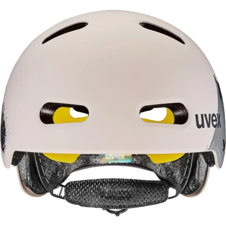 Uvex Kid 4 Style MIPS, Kinder-Fahrradhelm mit belüftetem Design, dirt warm grey – Bild 2