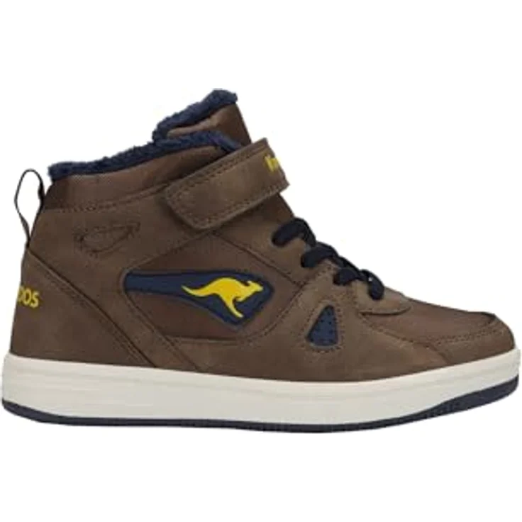 KangaROOS K-CP Kalley II EV High-Top Kinder Unisex Sneaker, warm gefüttert, braun – Bild 3