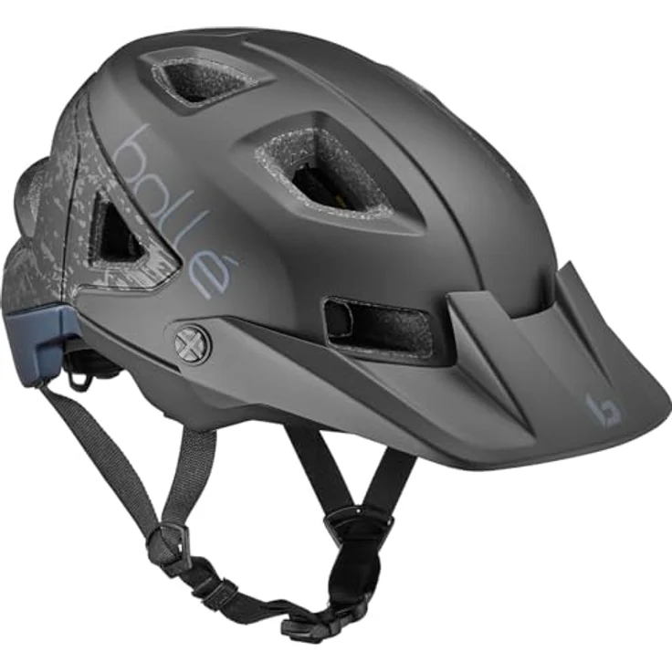 Bollé Eco Trackdown MIPS, Velohelm, 59 cm, mit Opti-Dock, 3-fach verstellbarem Visier, 13 Belüftungsöffnungen, umweltfreundlich, 380 g – Bild 3