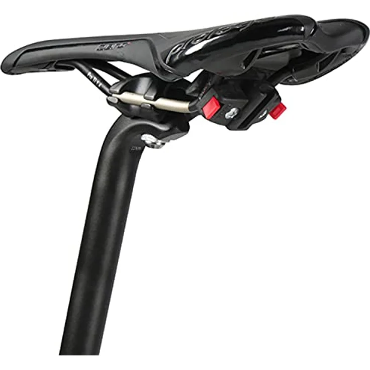 KLICKfix Micro 200 Satteltasche erweiterbar Fahrradtasche schwarz – Bild 7