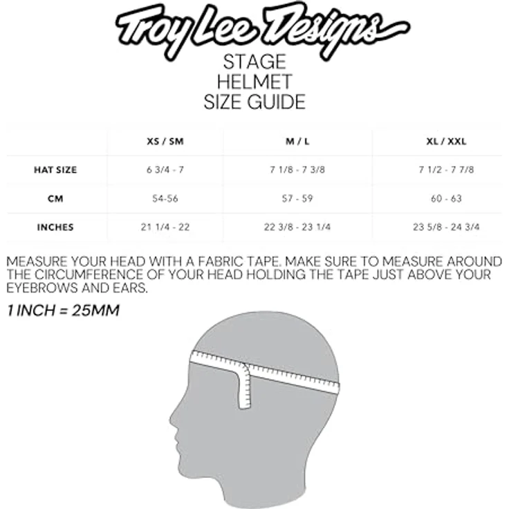 Troy Lee Designs Stage MIPS Helm, Mountainbike-Helm mit 14 Belüftungsöffnungen, Farbe: signature white, Größe: XL/XXL (60-63 cm) – Bild 6