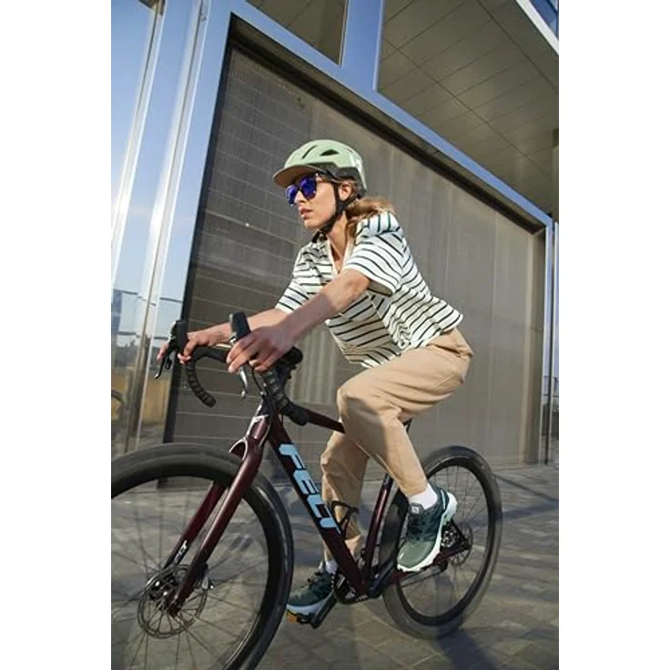 Bolle Eco React Stadthelm, leichter Cityhelm für Erwachsene, beige L (59-62 cm) – Bild 6