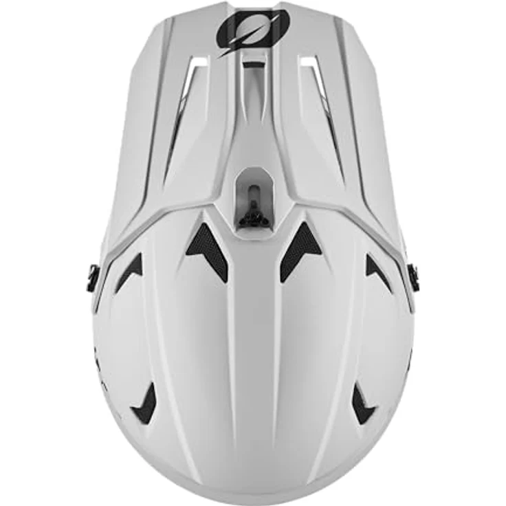 O'Neal Sonus Helm Solid Light Gray, MTB Helm mit ABS Außenschale und Fidlock Magnetverschluss, Größe XL – Bild 7