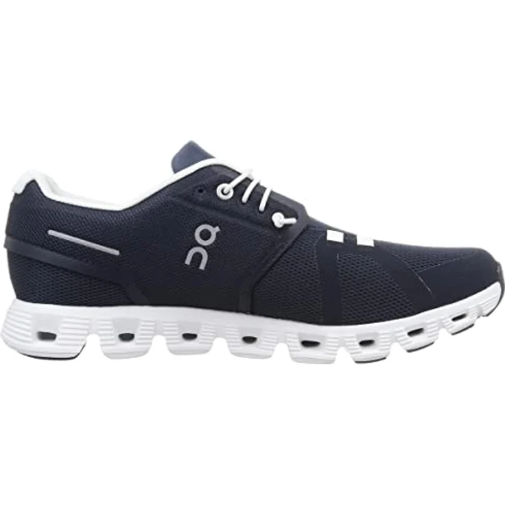 ON CLOUD 5, Laufschuhe aus Textil & Synthetik, leicht und flexibel, blau, Größe 10 1/2 – Bild 6