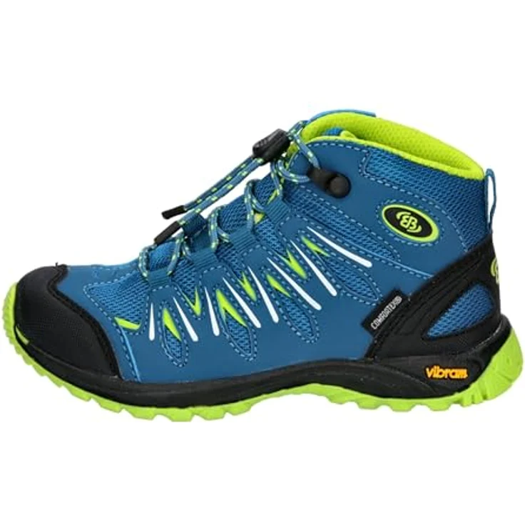 Brütting Expedition Kids High, Wanderschuhe für Jungen mit wasserdichter Comfortex-Klimamembran, Blau – Bild 2