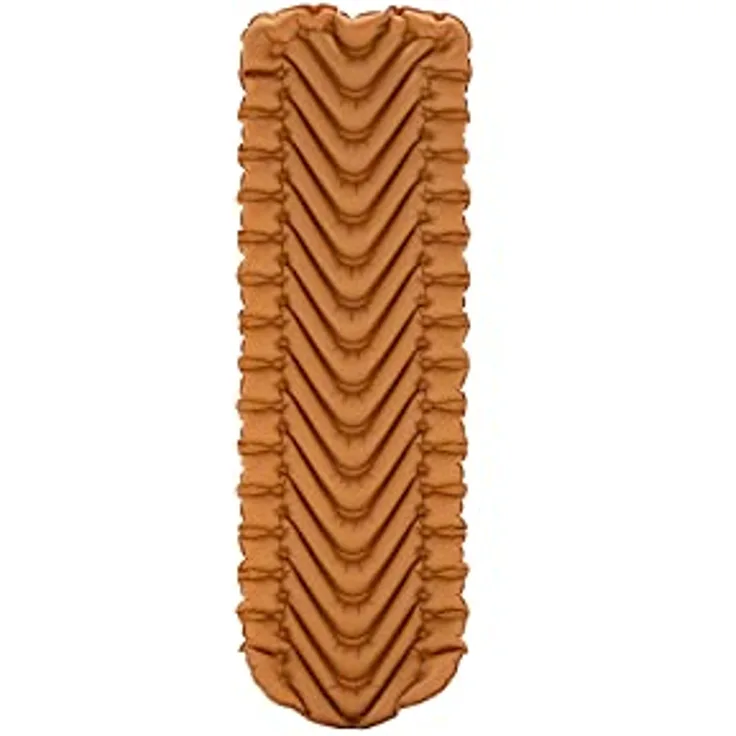 Klymit Insulated Static V3, Isomatte für Outdoor mit guter Isolierung, braun, 0,57 kg, umweltfreundlich aus recyceltem PET