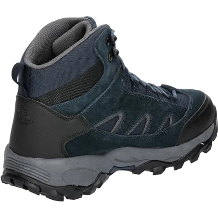 Brütting Nevada, Herren Wanderschuhe aus Veloursleder mit Comfortex-Klimamembrane, Blau, Größe 45 – Bild 4