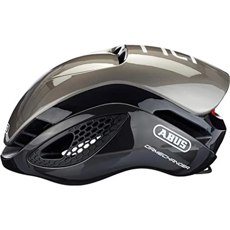 ABUS Rennradhelm GameChanger - Aerodynamischer Fahrradhelm mit optimalen Ventilationseigenschaften - Dunkelgrau, Größe S – Bild 4