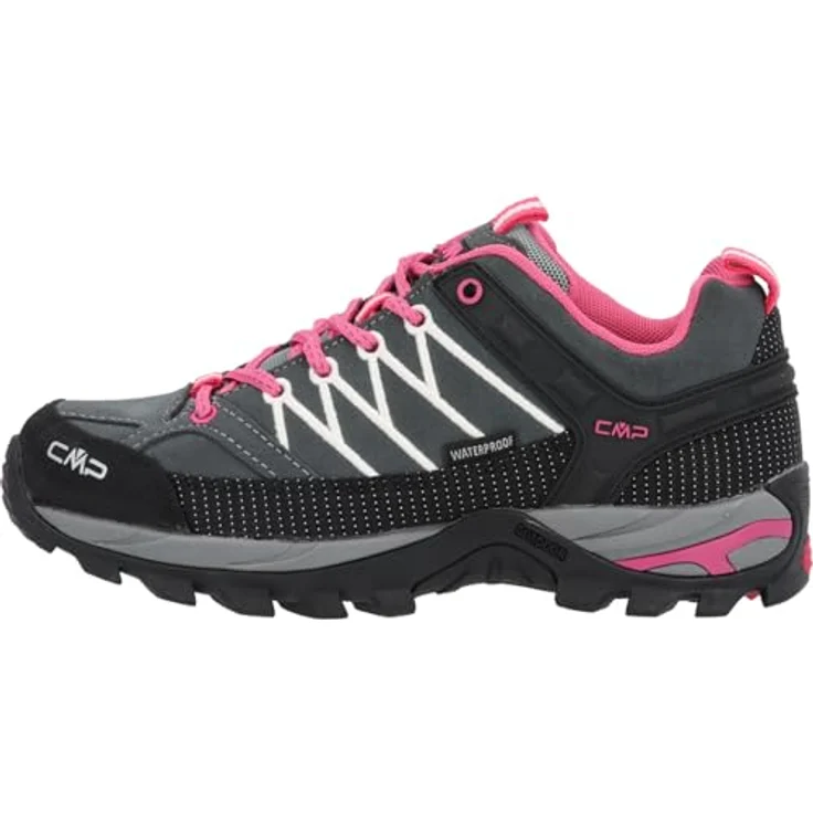 Campagnolo CMP Rigel Low Wanderschuhe für Damen, wasserdicht, grau, Größe 40 mit CMP FullOn GRIP-Technologie – Bild 2