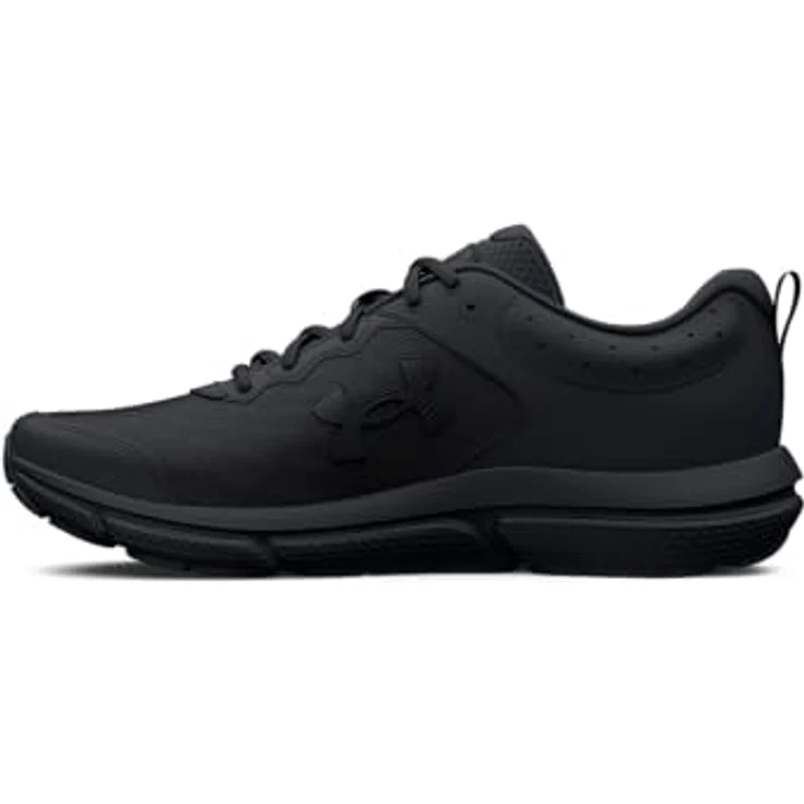 Under Armour Charged Assert, Herren Laufschuhe mit Charged Cushioning® Dämpfung, atmungsaktivem Mesh-Obermaterial, Schwarz, Größe 42 – Bild 6