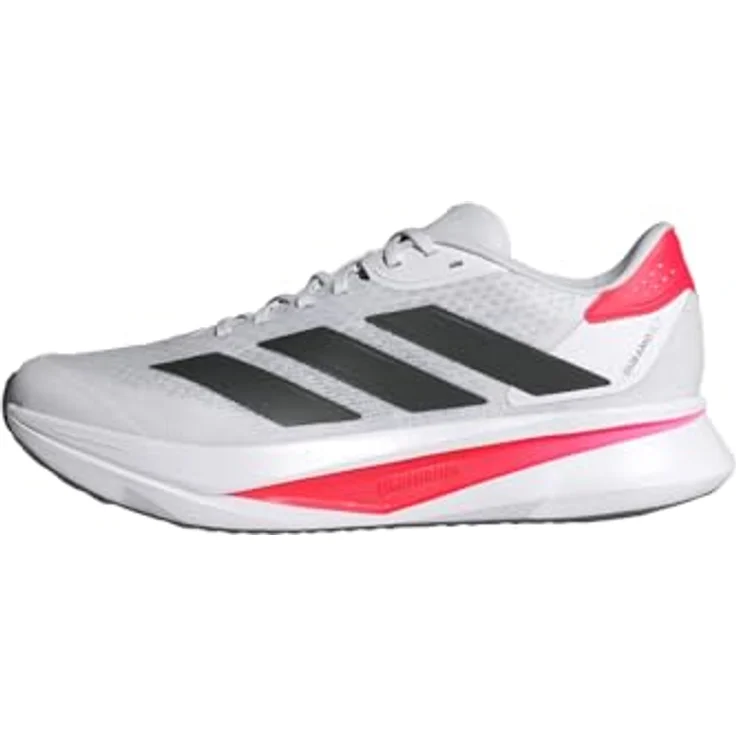 adidas Duramo Sl2, Herren Laufschuhe mit LIGHTMOTION-Dämpfung, atmungsaktiv, Größe 44, Weiß/Rot/Schwarz – Bild 1
