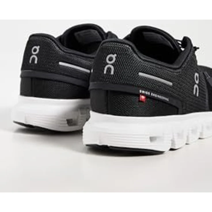 On Running Cloud 6, Herren Laufschuhe mit CloudTec®-Dämpfung, Speedboard® und recyceltem Obermaterial, Schwarz, Größe 42.5 – Bild 3