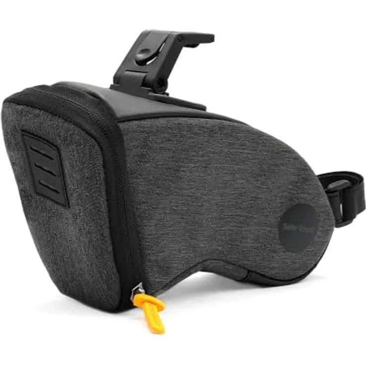 Selle Royal Satteltasche Medium, 1,2L schwarz mit ICS-Clipsystem, wasserabweisend, reiß- und kratzfester Bezug – Bild 2