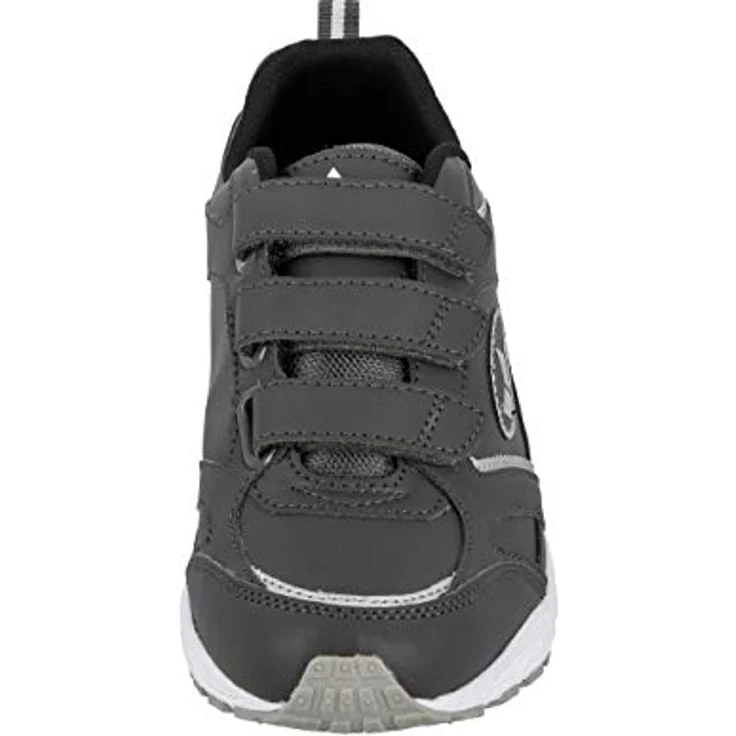 Lico Marlon V, Herren Laufschuhe mit Klettverschluss, grau, leichte CME-Sohle mit Gummilauffläche – Bild 3