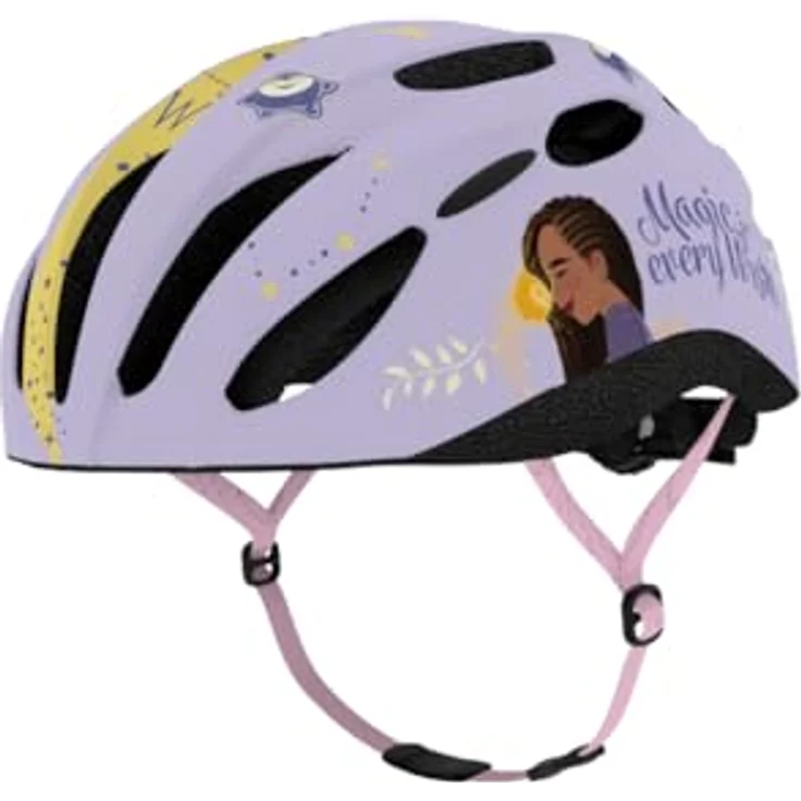 Seven Polska Kinder Fahrradhelm "WISH", Lila, M: 52-56cm, In-Mold-Tec, ab ca. 6 Jahre – Bild 4