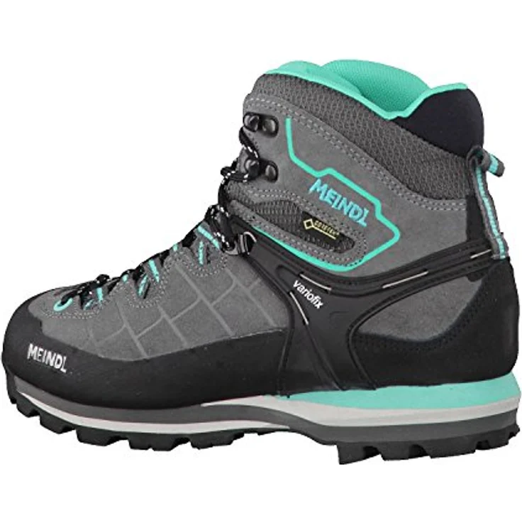 Meindl Litepeak GTX, Damen Wanderschuhe mit EVA-Zwischensohle und variofix-Schnürsystem, Grau – Bild 3