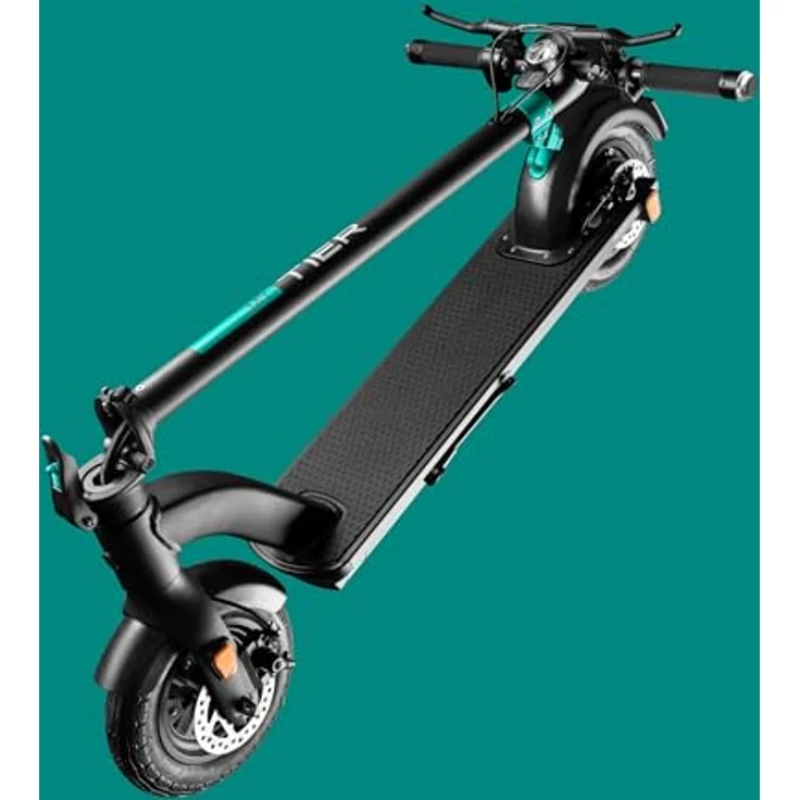 SoFlow E-Scooter SO myTIER, 20 km/h, bis zu 40 km Reichweite, 10 Zoll Luftreifen, Scheibenbremsen, inkl. Premium Handyhalterung – Bild 2