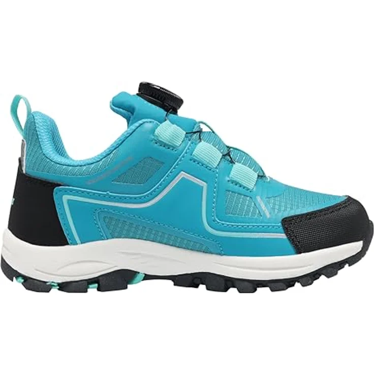 Kastinger FSK-Preiner Low Wanderschuhe Kinder, Outdoorschuhe in Türkis, Größe 33 EU, Synthetik-Obermaterial, Drehverschluss – Bild 7