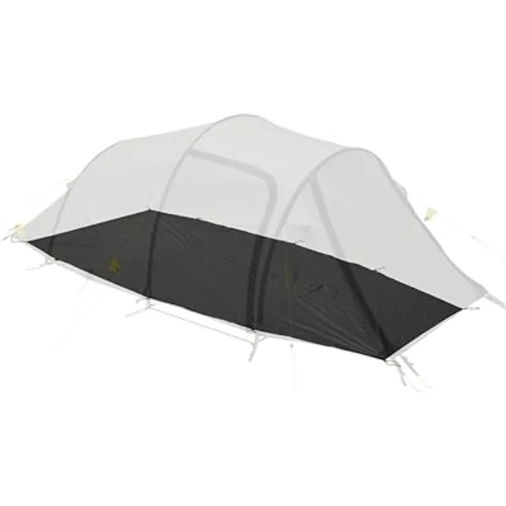 Wechsel Groundsheet Outpost 3, wasserdichte Zelt-Unterlage in Schwarz mit 7000mm Wassersäule aus 75D Polyester, leicht und kompakt für maximalen Schutz vor Nässe und Schmutz