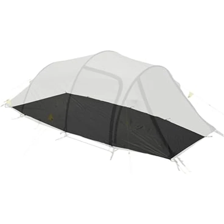 Wechsel Groundsheet Outpost 3, wasserdichte Zelt-Unterlage in Schwarz mit 7000mm Wassersäule aus 75D Polyester, leicht und kompakt für maximalen Schutz vor Nässe und Schmutz – Bild 1