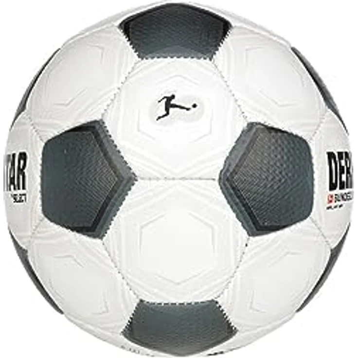 Derbystar Bundesliga Brillant Mini Classic v23, Maschinengenähter Miniball aus Soft-PVC mit Diamantstruktur, ideal für Freizeit und Vereinstraining – Bild 2