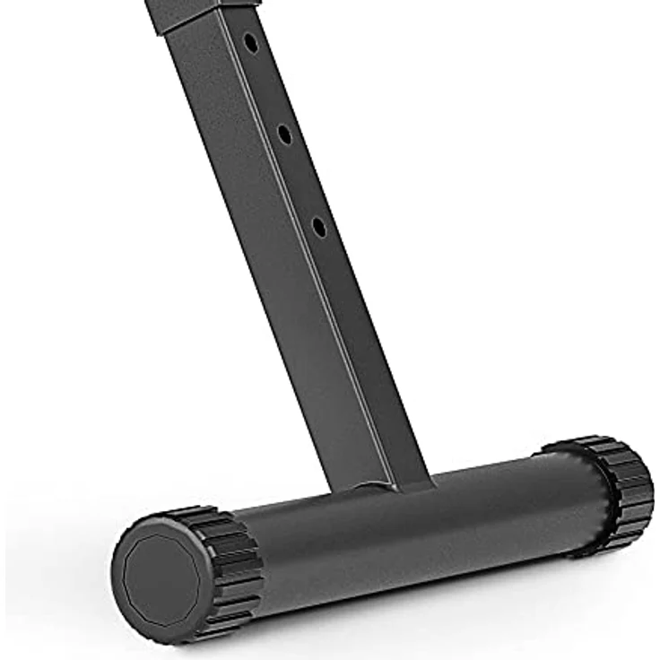 Marbo Sport Drückbank Hantelbank Trainingsbank MH-L104 Klappbar Schwarz, Reißfeste Polsterung, Gummi-Füße, 200kg Belastung – Bild 5