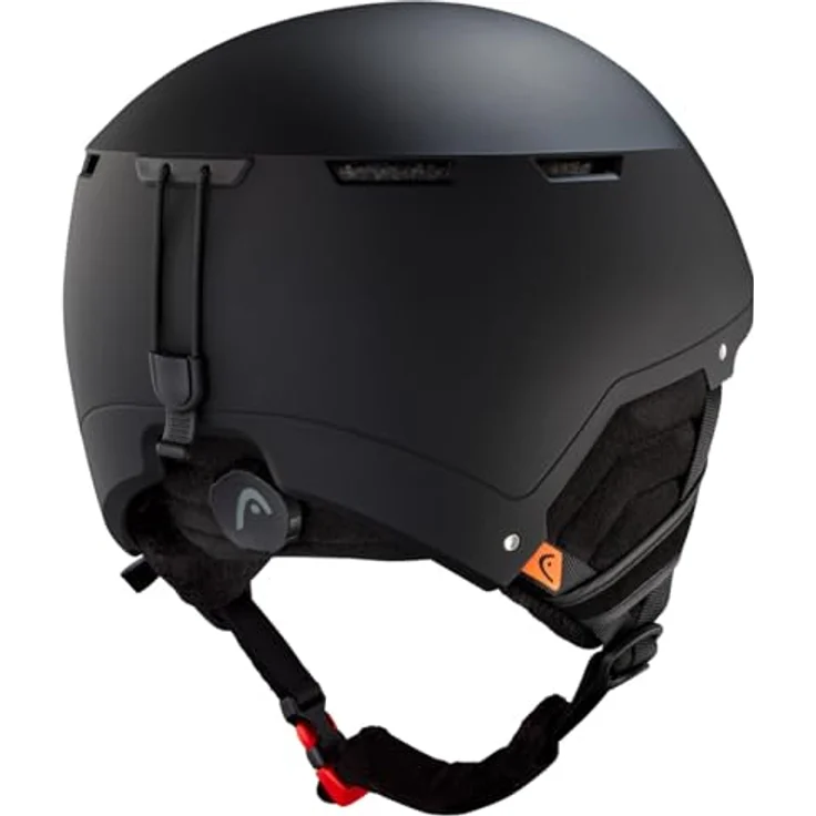 HEAD COMPACT EVO MIPS Skihelm M/L, Schwarz, mit Sphere Fit System und Windkanal-Entlüftung – Bild 2