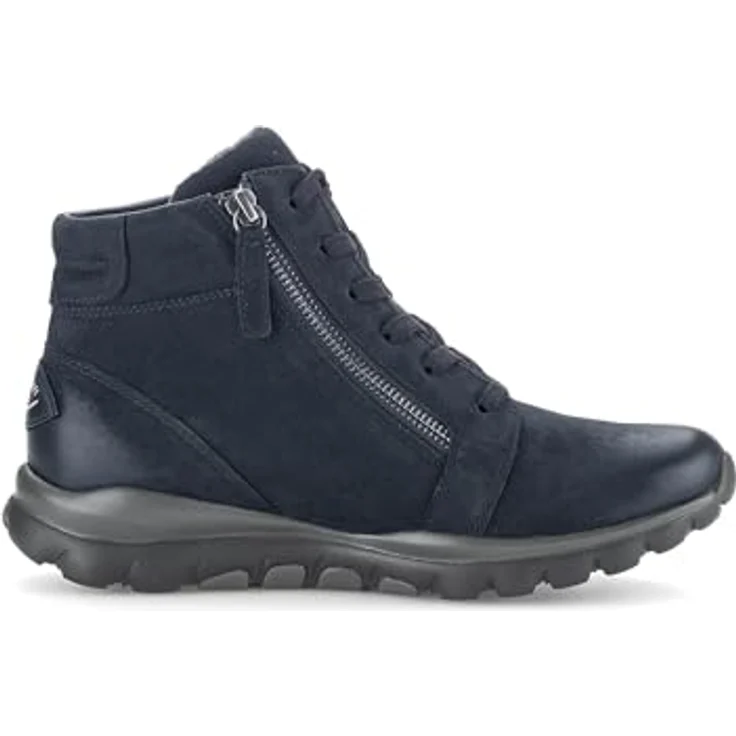 ROLLINGSOFT Bootie 76.868.46, Nubukleder, ocean (Mel), Schnürung mit Reißverschluss, Wechselfußbett 38 – Bild 4