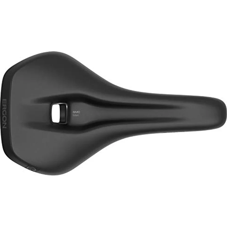 Ergon SMC Men, MTB Velosattel mit orthopädischem Komfortschaum und Entlastungskanal, schwarz – Bild 2