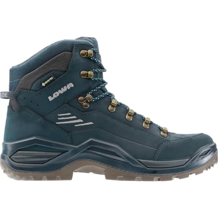 Lowa Renegade Evo Gtx Mid 41, Wanderschuh aus Leder mit 5 cm Absatzhöhe, blau – Bild 2