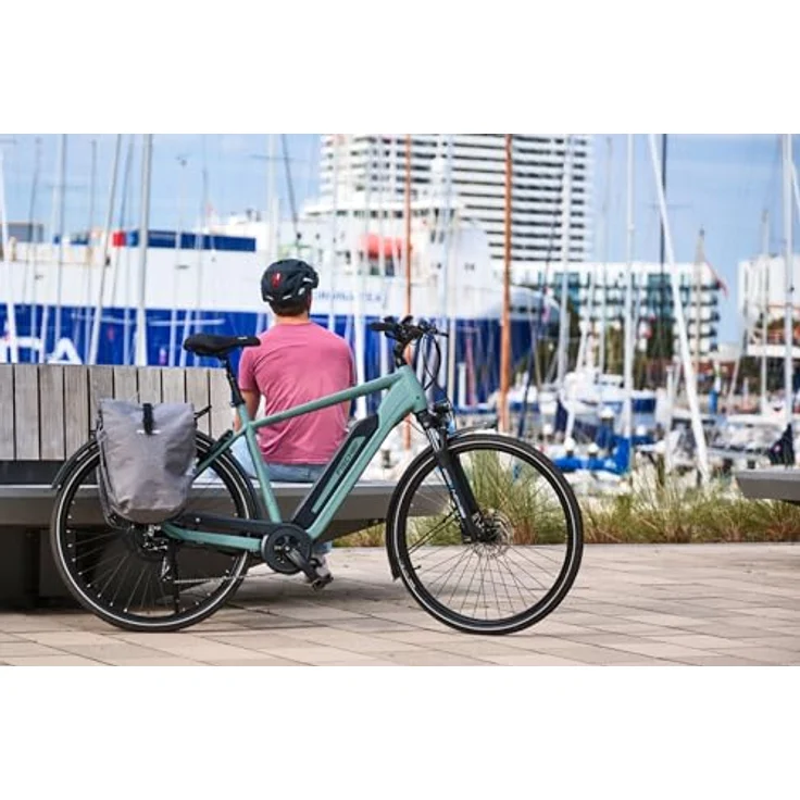 Fischer E-Bike Trekking Active VIATOR 2.1, Elektrofahrrad für Damen und Herren, RH 55, 459Wh, Heckmotor 50Nm, 8-Gang SHIMANO, 90 Lux LED-Beleuchtung – Bild 3