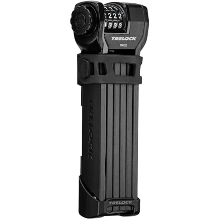 Trelock FS 360 Code, Veloschloss (75 cm) mit Zahlencode, korrosionsgeschütztem Tredur Stahl und Sicherheitslevel 3 – Bild 2