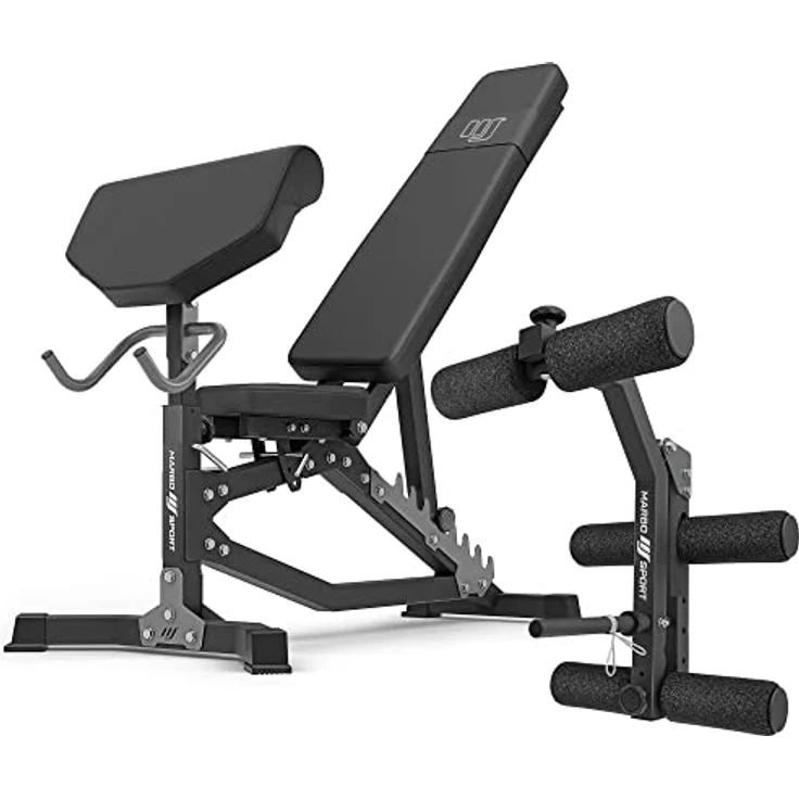 Marbo Sport Set MS39_2.0 | Doppelseitige Bank + Curl Pult + Beinpresse | Made in EU – Bild 1