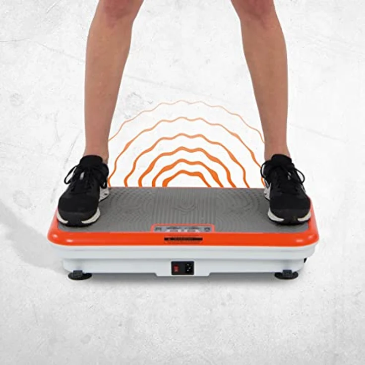 Vibro Shaper – Fitness Vibrationsplatte unterstützt bei Muskelaufbau und Fettverbrennung – Vibrationstrainer für alle Muskelgruppen – Bild 2