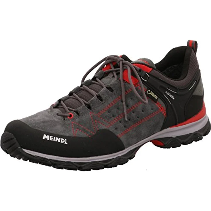 Meindl Ontario GTX Wanderschuh, Velourleder Mesh, GORE-TEX® Futter, AIR-ACTIVE® Fußbett, Meindl Magic Active Sohle – Bild 1