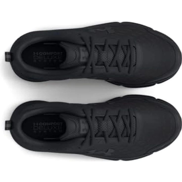 Under Armour Charged Assert, Herren Laufschuhe mit Charged Cushioning® Dämpfung, atmungsaktivem Mesh-Obermaterial, Schwarz, Größe 42 – Bild 3
