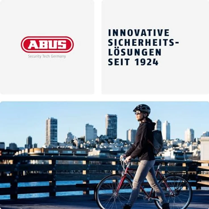 ABUS Stadthelm Pedelec 2.0 ACE - Fahrradhelm mit Rücklicht, Visier, Regenhaube, Ohrenschutz - Weiß Glänzend, Größe S – Bild 9
