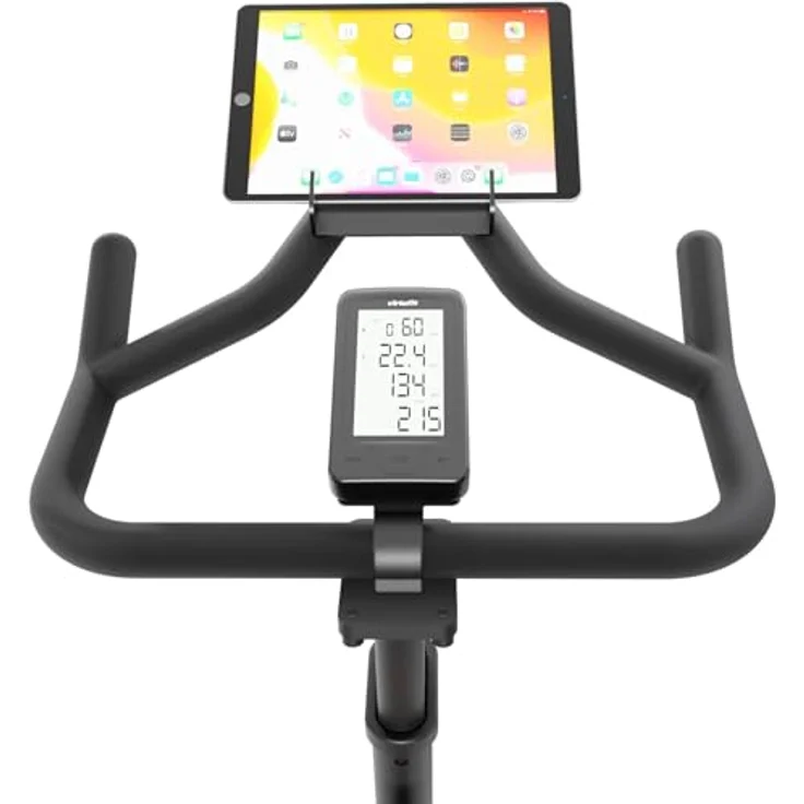 VirtuFit RS200i Indoor Cycle, Magnetisches Speedbike mit Bluetooth, 22 kg Schwungrad und ergonomischem Lenker – Bild 4