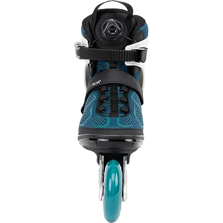 K2 Skates ALEXIS 84 BOA Inline Skates Damen, 84 mm Rollen, Boa-Verschlusssystem, blaugrün-weiß, Größe EU 42.5 – Bild 3