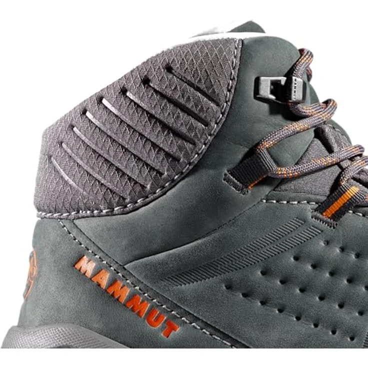 Mammut Nova IV Mid LTH Women, Damen Wanderschuhe mit Vibram®-Sohle und Terracare®-Nubukleder, Schwarz, Größe 41.5 – Bild 6
