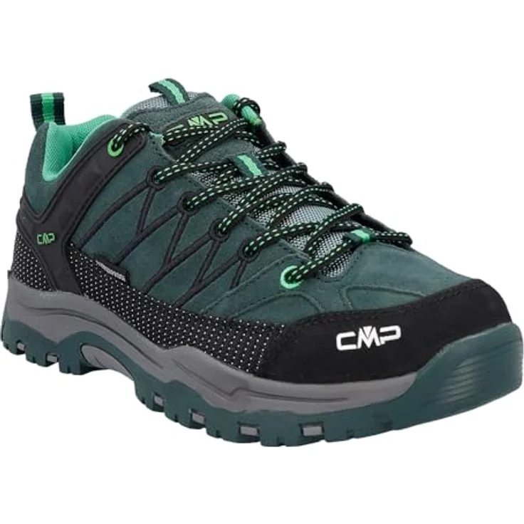 CMP KIDS RIGEL LOW TREKKING SHOES WP, wasserdichte Wanderschuhe mit Schnellverschluss und profilierten Gummi-Sohlen – Bild 5