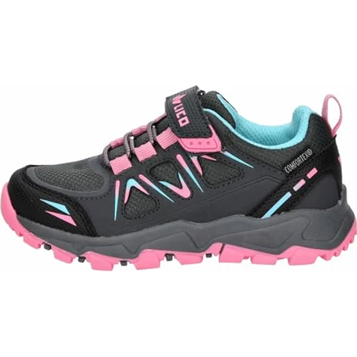 Lico Allen VS, Mädchen Wanderschuhe mit Comfortex-Klimamembrane und TPR-Laufsohle, Grau – Bild 2