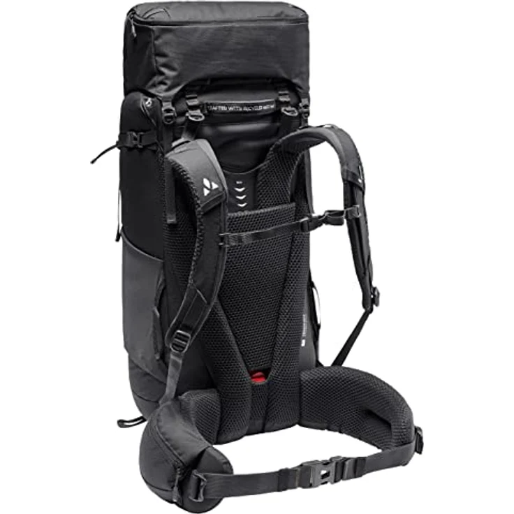 VAUDE Astrum Evo 70+10 Wanderrucksack, sehr großer Trekkingrucksack für Backpacking, anthrazit – Bild 2