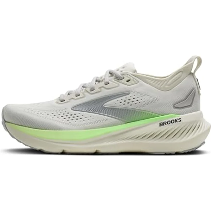 Brooks Glycerin 23, Neutrale Laufschuhe mit DNA Tuned-Dämpfung, Grey/Green/Black, Größe 45.5 – Bild 8