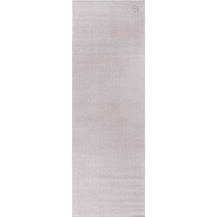 Bodhi Yogamatte Asana | Rutschfeste Übungsmatte | Schadstofffrei & Waschbar | PVC Matte in Silver Cloud – Bild 4