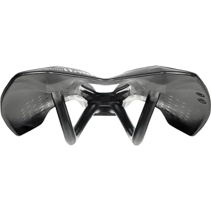 Selle Italia SLR Advan Rennrad-Sattel, Manganstahl-Rahmen, Superflow-Aussparung, Größe S3, Schwarz – Bild 4