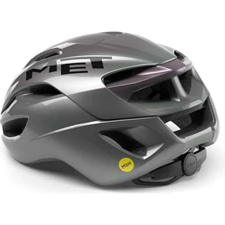 MET Rivale Mips, Fahrradhelm in Opal Grau mit MIPS Gehirnschutzsystem und optimaler Belüftung, Größe M – Bild 4
