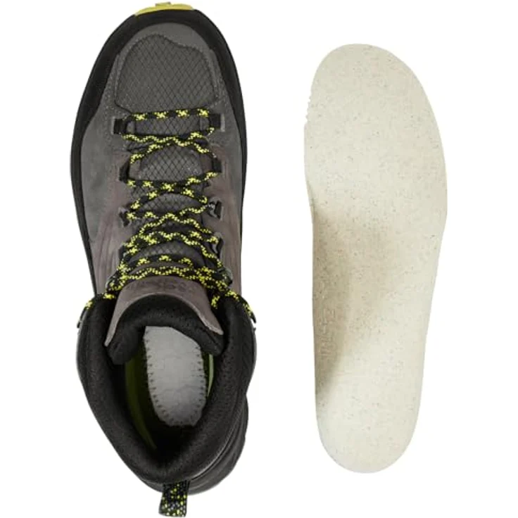 Jack Wolfskin Cyrox Texapore Mid M, Herren Wanderschuhe, wasserdichtes TEXAPORE ECOSPHERE PRO-Gewebe, Vibram-Sohle, Größe 47, Grau – Bild 7