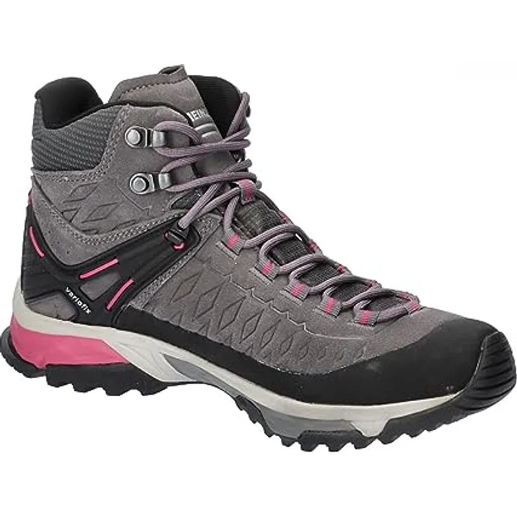 Meindl Top Trail Lady Mid GTX, Wanderschuhe mit GORE-TEX Membran, grau/magenta, Schuhgröße 38 – Bild 9