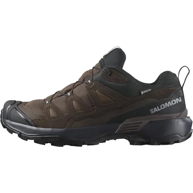Salomon X ULTRA 360 LEATHER GORE-TEX, wasserdichter Wanderschuh für Herren mit atmungsaktiver Membran und profilierten Gummi-Sohlen – Bild 1